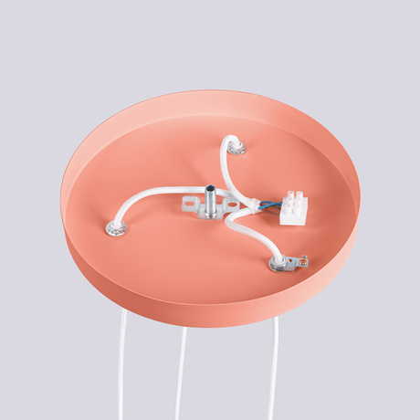 Lampă suspendată HALO 3P piersică