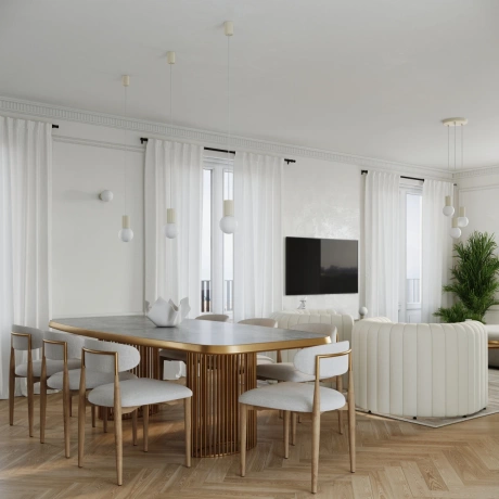 Lampă suspendată HALO 3P bej