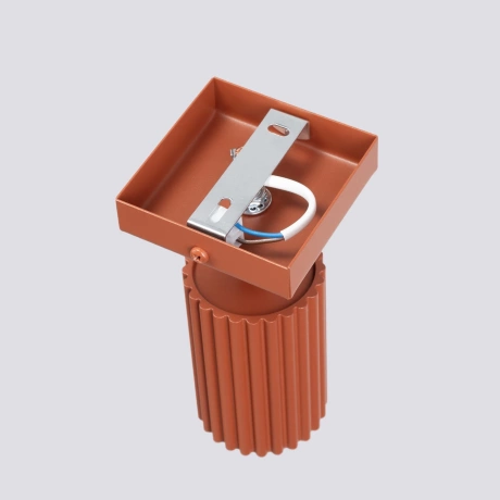 Lampă de perete KARBON roșu ocru