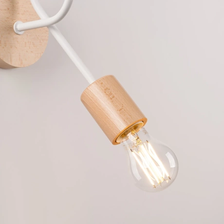 Lampă de perete EMBER alb