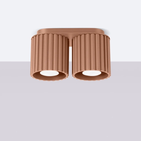 Plafonieră AURA 2 mocha GU10