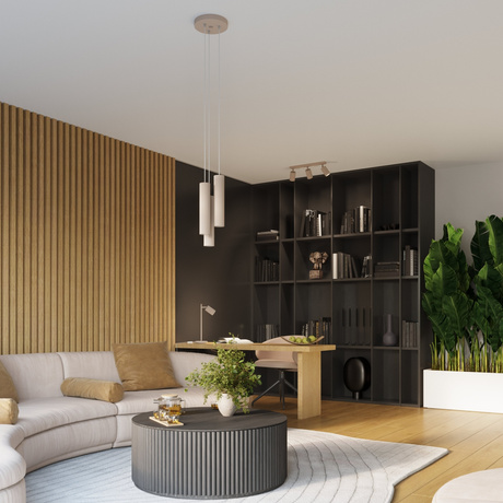 Plafonieră KARBON 60 taupe