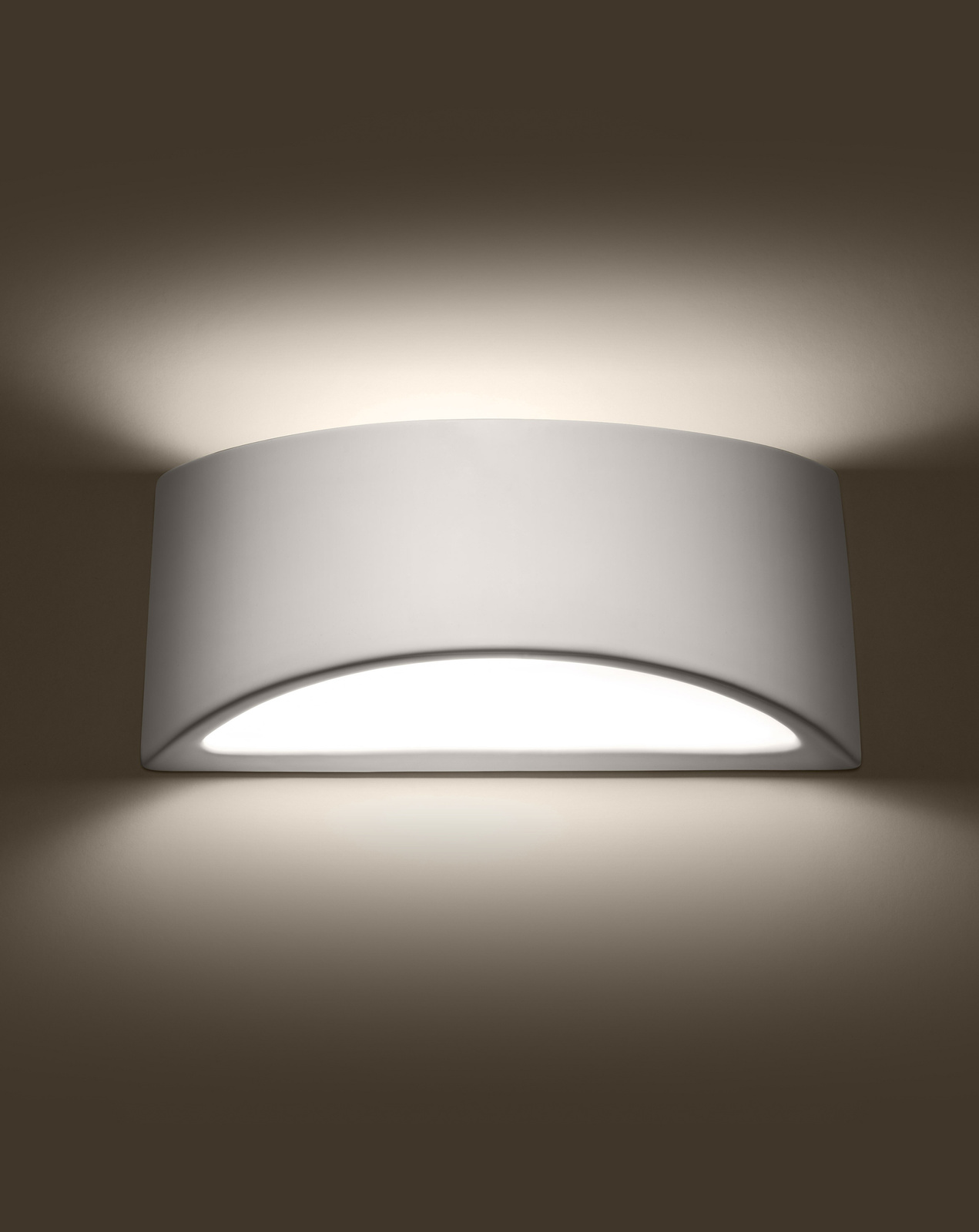 VIXEN lampă de perete lăcuită alb lucios + 1x bec LED G9 3000K cald 4.5W 510lm