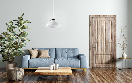 Lampă suspendată KARSTEN + 1x bec LED E27 3000K Warm 7.5W 620lm