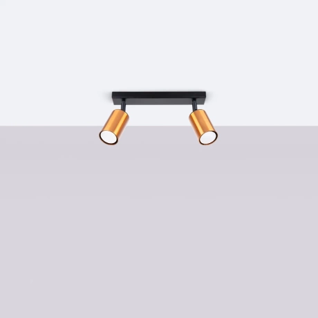 Plafonieră WINX 2 negru/cooper