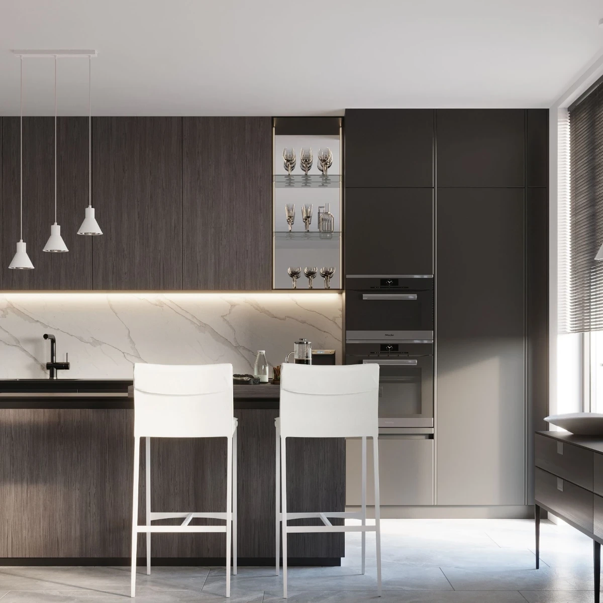 Lampă suspendată TALEJA 3 alb [ES111]