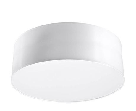 Plafonieră ARENA 25 GREY + 1x bec LED E27 4000K Cold 7.5W 650lm
