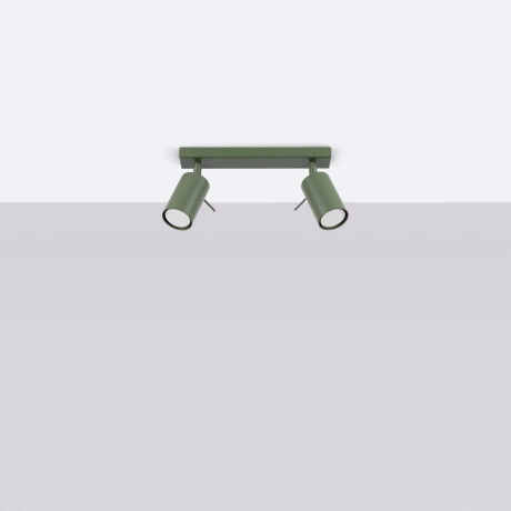 Plafonieră RING 2 verde măsliniu