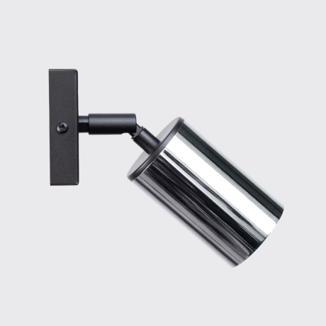 Lampă de perete WINX negru/cromo