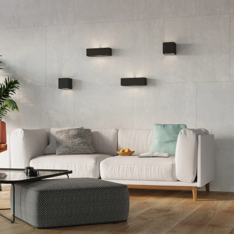 Aplică ceramică VEGA negru