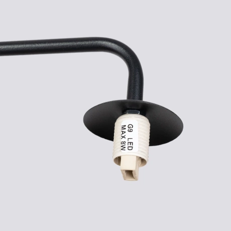 Lampă de perete ASTRAL 1 negru