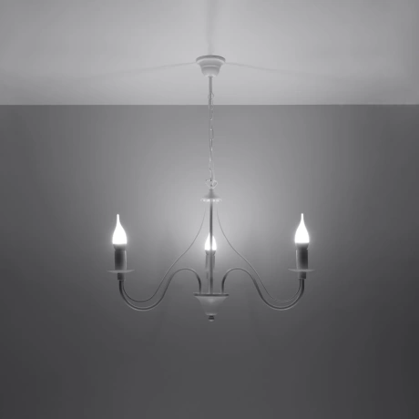 Candelabru MINERWA 3 alb