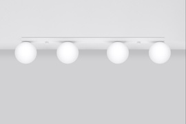 Plafonieră YOLI 4 alb + 4x bec LED G9 4000K rece 4.5W 460lm