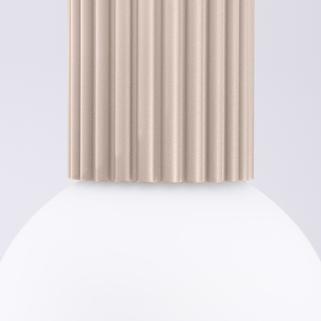 Plafoniera HALO taupe IP44