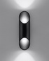 Lampă de perete PENNE 30 negru + 1x bec LED G9 3000K cald 4.5W 510lm