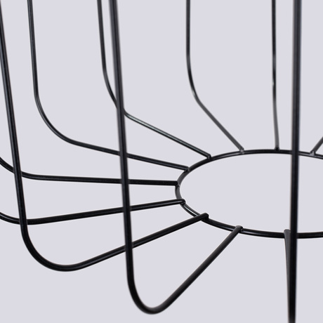 Lampă suspendată SKAAR negru