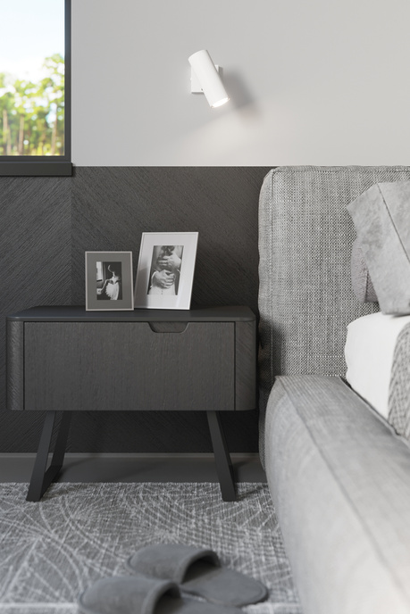 Plafonieră DIREZIONE 2 alb + 2x bec LED GU-10 4000K rece 7W 630lm