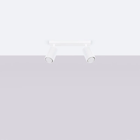 Plafonieră KARBON 2 alb