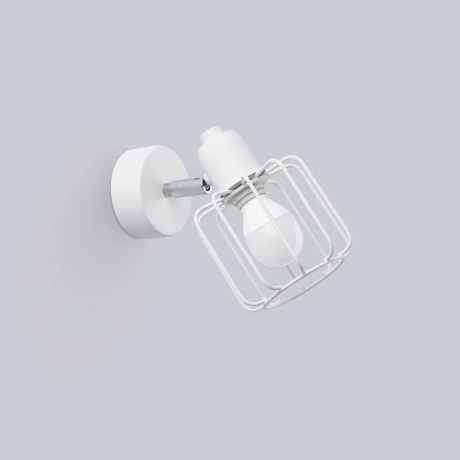 Lampă de perete BELUCI 1 alb