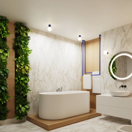 Lampa de perete HALO ultramarin IP44