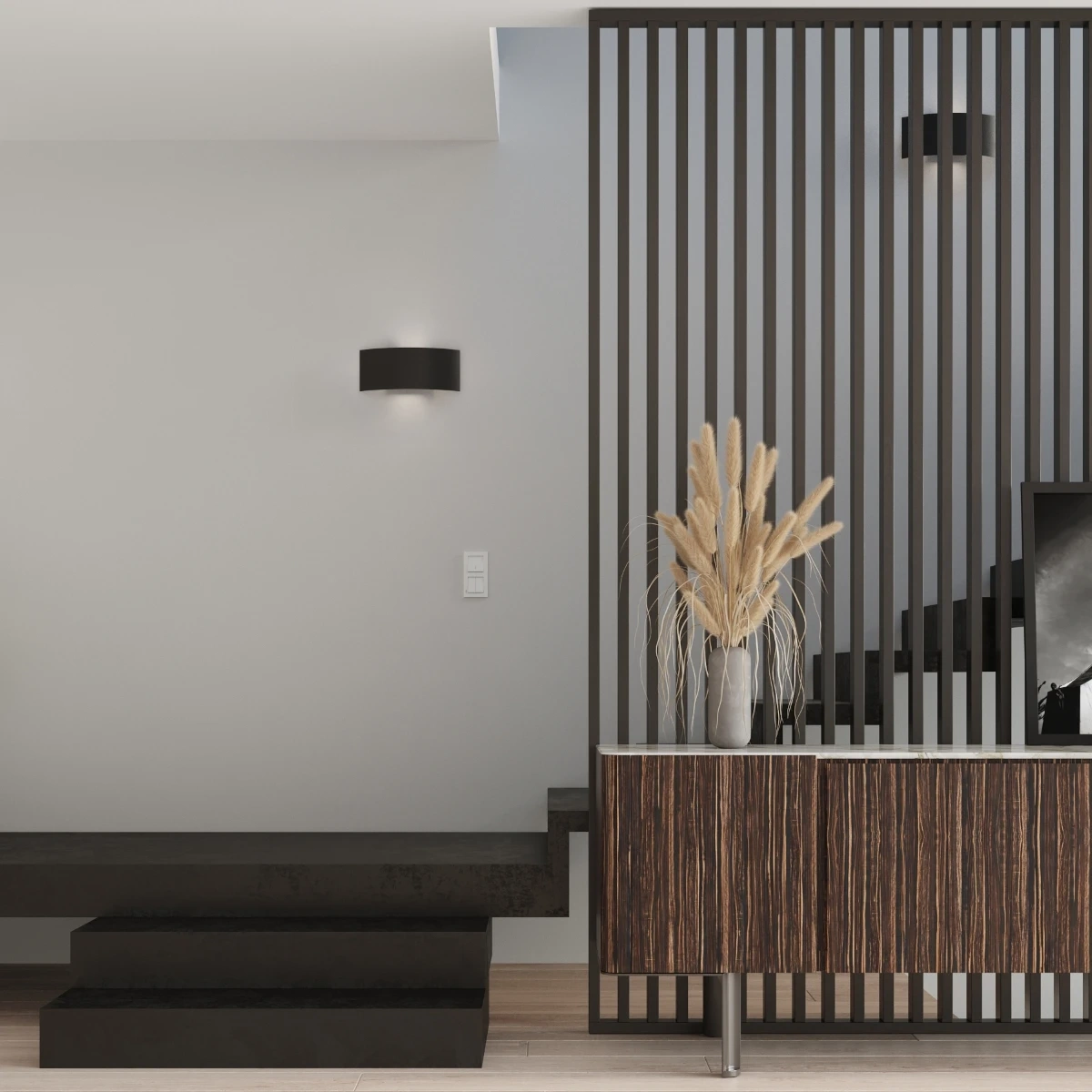 Lampă de perete MAGNUS negru