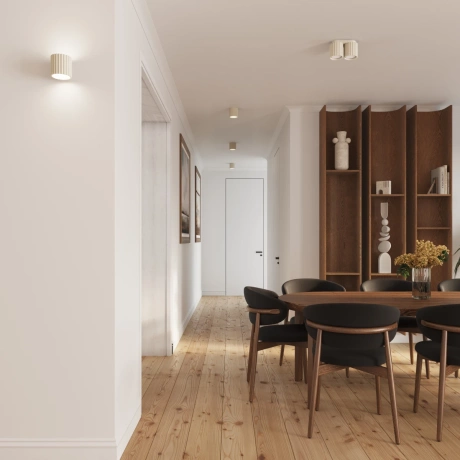 Lampă de perete AURA bej G9