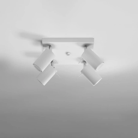 Plafonieră RING 4 alb