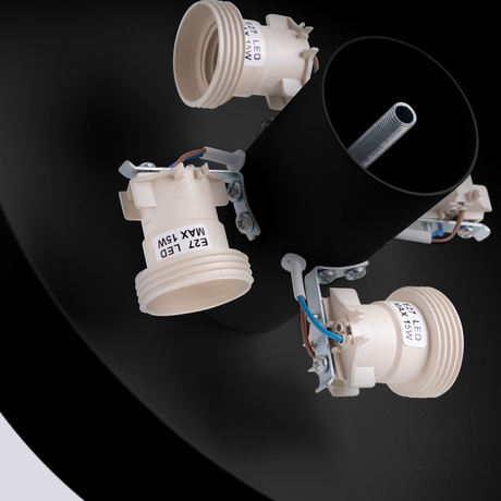 Plafonieră OMIQ negru