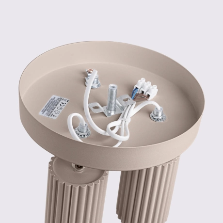 Plafonieră KARBON 3P taupe