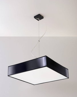 Lampa wisząca HORUS 45 CZARNA