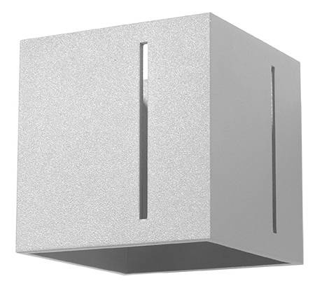 Lampă de perete PIXAR gri + 1x bec LED G9 4000K Cold 4.5W 530lm