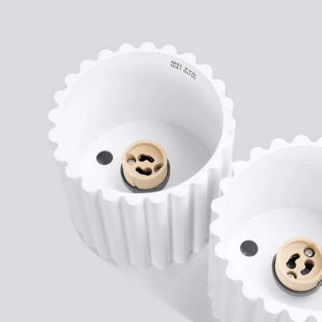 Plafonieră AURA 2 alb GU10