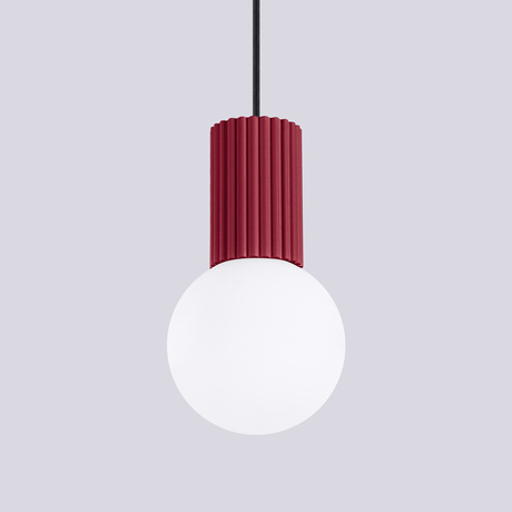 Lampă suspendată HALO 1 burgundy