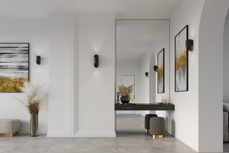 Lampă de perete PENNE 20 negru + 1x bec LED G9 4000K Cold 4,5W 530lm