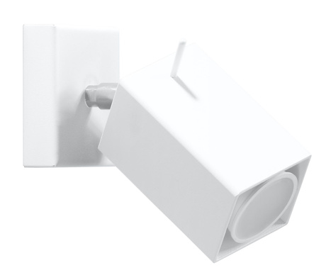 MERIDA 1 lampă de perete albă + 1x GU-10 3000K cald 7W 620lm bec LED