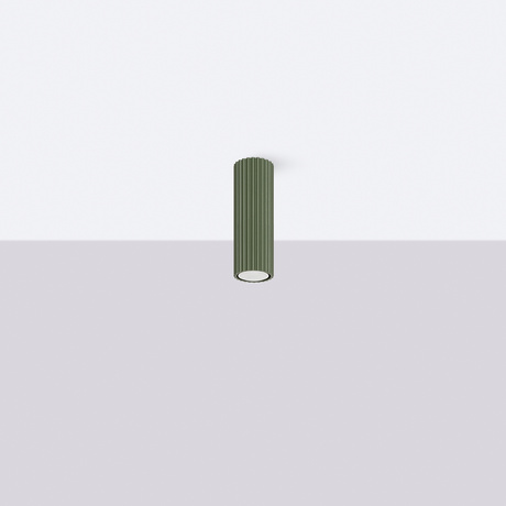 Plafonieră KARBON 20 verde măsliniu