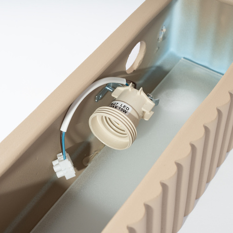 Lampă de perete ceramică RIGATA taupe