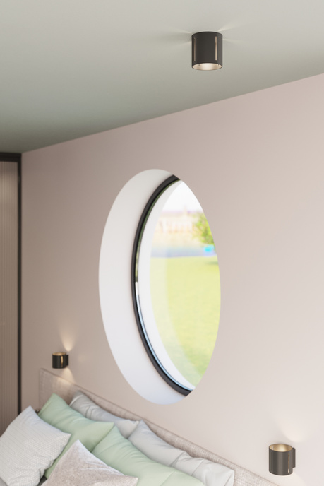 INEZ lampă de perete negru + 1x bec LED G9 3000K cald 4.5W 510lm