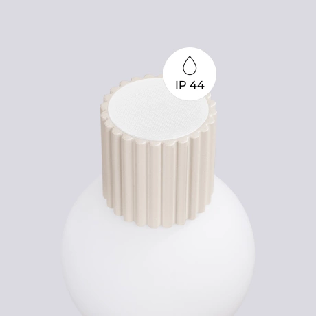 Aplica de perete HALO bej IP44