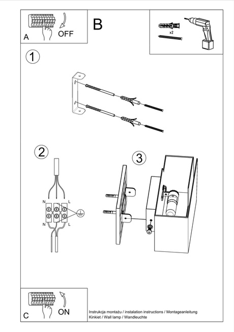 PIEGARE lampă de perete alb + 1x bec LED G9 3000K cald 4.5W 510lm