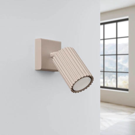 Lampă de perete KARBON taupe