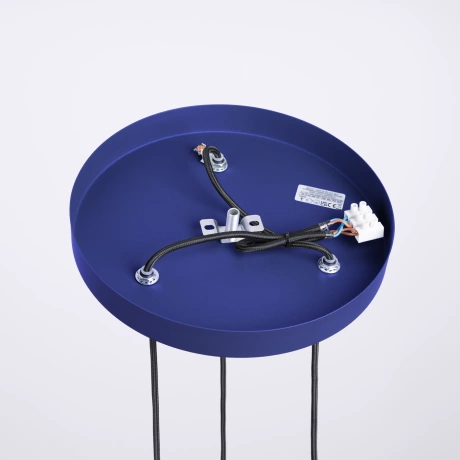 Lampă suspendată HALO 3P ultramarin