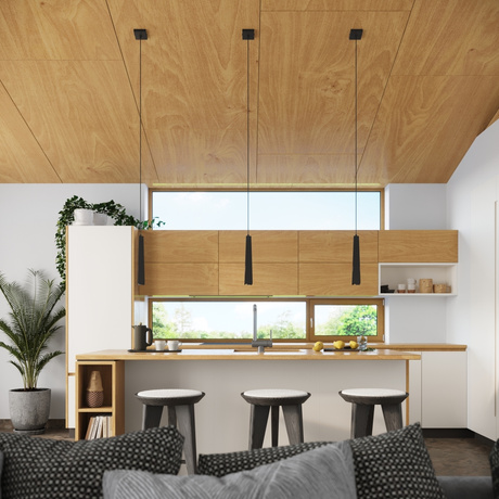 Lampă suspendată PRYSM 3L negru + 3x bec LED G9 4000K Cold 4.5W 460lm