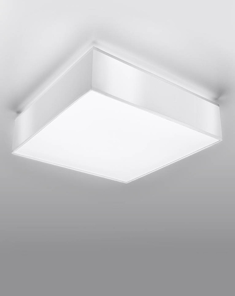 Plafonieră HORUS 25 WHITE + 1x bec LED E27 3000K Warm 7.5W 620lm