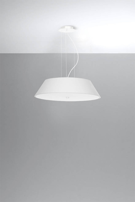 Candelabru VEGA 60 alb + 5x bec LED E27 4000K rece 7.5W 650lm