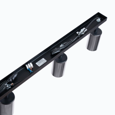 Plafonieră WINX 4L negru/cromo