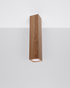 Plafonieră KEKE 30 oak + 1x bec LED GU-10 4000K Cold 7W 630lm
