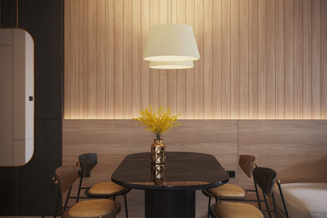 Candelabru CONO 45 alb + 3x bec LED E27 4000K rece 7.5W 650lm