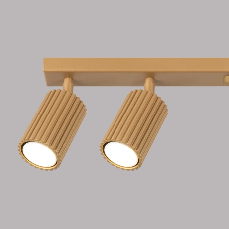 Plafonieră KARBON 6L auriu