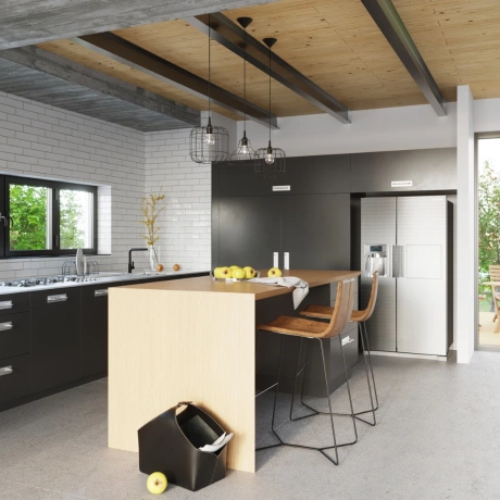 Lampă suspendată CELTA negru